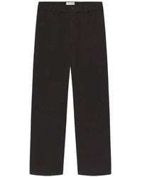 FRAME - Relaxed Cotton Trousers - Lyst