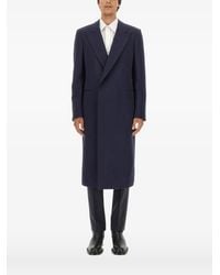 McQueen - Double-Breasted Coat - Lyst