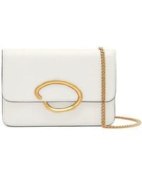 Oscar de la Renta - レザー ショルダーバッグ - Lyst