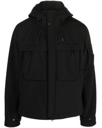 C.P. Company - Shell-r Lens-detail Hooded Jacket - Lyst