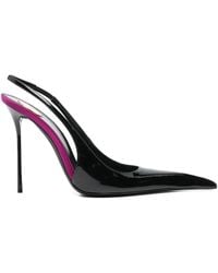 Saint Laurent - 110Mm Amalia Pointed-Toe Pumps - Lyst