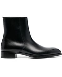 Tom Ford - Edgar Leather Ankle Boots - Lyst