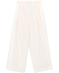 Alysi - Patterned-Jacquard Trousers - Lyst