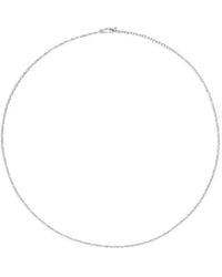 Monica Vinader - Textured-Chain Necklace - Lyst
