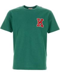 KENZO - Logo-Patch T-Shirt - Lyst