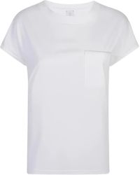 Eleventy - Patch-Pocket Rolled-Cuff T-Shirt - Lyst