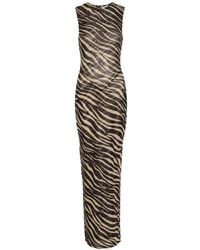 Ronny Kobo - Krisa Zebra-Print Maxi Dress - Lyst