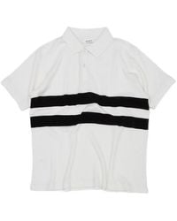 GIMAGUAS - Mister Horizontal-Stripe Polo Shirt - Lyst
