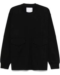 Sacai - T-Shirt Im Layering-Look - Lyst