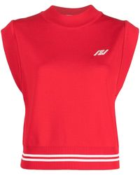 Autry - Logo-Appliqué Vest - Lyst