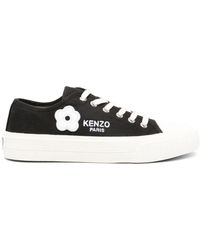 KENZO - Foxy Canvas-Sneakers - Lyst