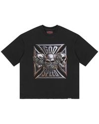 Godspeed - Omerta Graphic-Print T-Shirt - Lyst