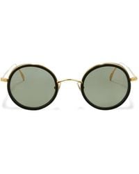 Ermanno Scervino - X L.G.R Round-Frame Sunglasses - Lyst