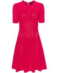Givenchy - 4g オープンニット フレアドレス - Lyst