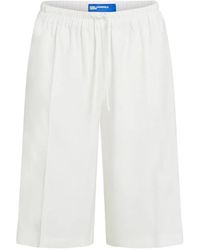 KARL LAGERFELD - Relaxed Fit Shorts With Elastic Waistband - Lyst