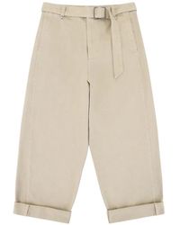 Entire studios - Gully Belted Wide-Leg Trousers - Lyst