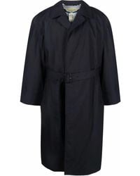 Maison Margiela - Layered Cotton Trench Coat - Lyst