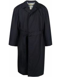 Maison Margiela - Layered Cotton Trench Coat - Lyst