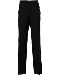 Moschino - Contrasting-pockets Virgin Wool Tailored Trousers - Lyst
