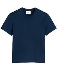Ami Paris - T-Shirt Met Logo - Lyst