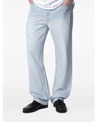 Agolde - Faded Straight-Leg Jeans - Lyst