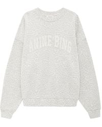 Anine Bing - Miles Leopard-Pattern Sweatshirt - Lyst