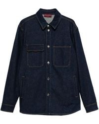Gucci - Button-Fastening Denim Shirt - Lyst