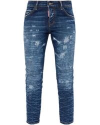 DSquared² - Cool Girl Distressed Jeans - Lyst