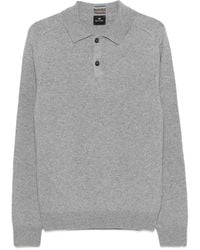 Paul Smith - Merino-Wool Polo Sweater - Lyst