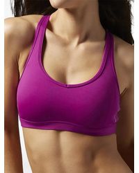 Reebok - Crossfit Studio Racer-Back Sports Bra - Lyst