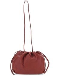 Soeur - Suzette Drawstring Leather Shoulder Bag - Lyst