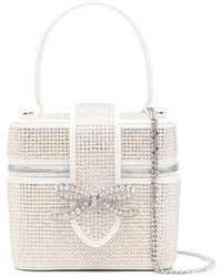 Self-Portrait - Mini-Tasche Mit Kristallen - Lyst