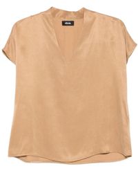 Dixie - Blouse Met V-Hals - Lyst