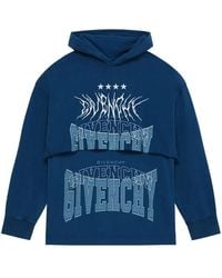 Givenchy - Sudadera Con Capucha Y Logo Estampado - Lyst