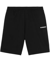Burberry - Shorts sportivi con stampa - Lyst