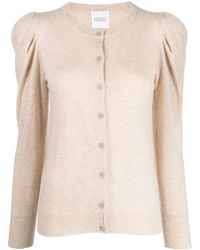 Madeleine Thompson - Long-Sleeve Ruched Cardigan - Lyst