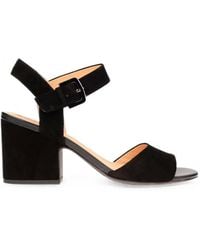 Geox - Buckle-Fastening Block-Heel Sandals - Lyst