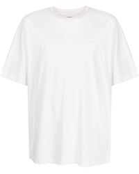 Ferrari - Silicone Logo-print Cotton T-shirt - Lyst