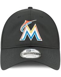 KTZ - 9Twenty Miami Marlins Perf Piv Perforated-Panel Cap Hat - Lyst