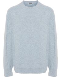 ZEGNA - Brushed Fine-Knit Jumper - Lyst