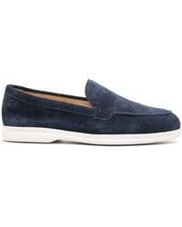 Doucal's - Suède Loafers - Lyst
