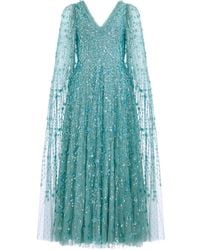 Needle & Thread - Sequin-Embellished Gown - Lyst