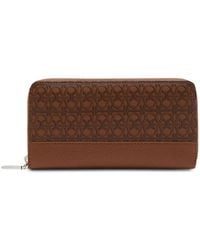 Coccinelle - Monogram-Pattern Zip Wallet - Lyst
