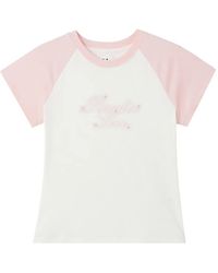 B+ AB - Crystal-Embellished T-Shirt - Lyst