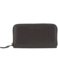 Brunello Cucinelli - Logo-Print Zip-Around Wallet - Lyst