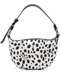 Moschino - Schultertasche Mit Punkte-Print - Lyst