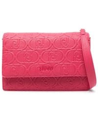 Liu Jo - Logo-Embossed Cross Body Bag - Lyst