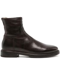 Silvano Sassetti - Leather Ankle Boots - Lyst
