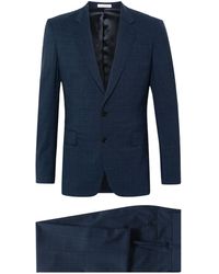 Fursac - Prince-Of-Wales-Check Wool Suit - Lyst