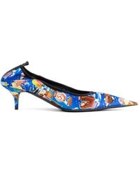 Balenciaga - Avenue Scrunchie Sweet Treat Heeled Pumps - Lyst